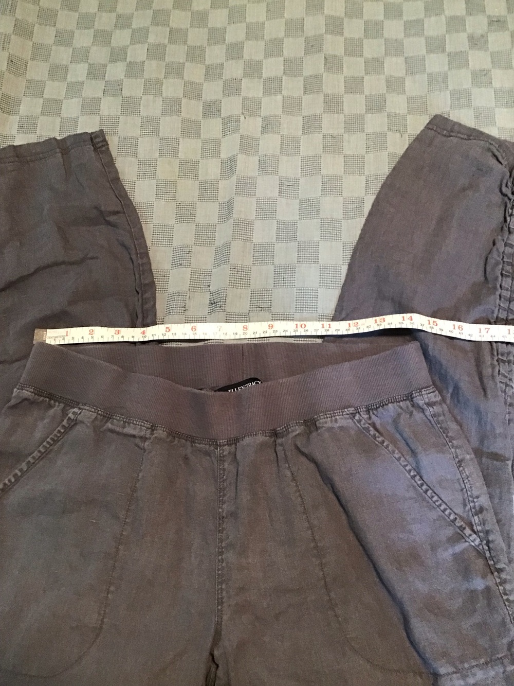 Ellen Tracy Linen Pants - Picture 6 of 8